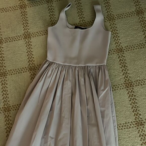 Light lavender Theory knit and cotton maxi dress, size P (xtra small) - Picture 2 of 3